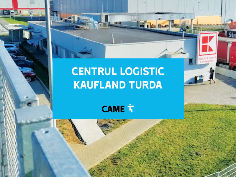 Parcare automată | Centru Logistic Kaufland Turda | Barieră & Turnicheți